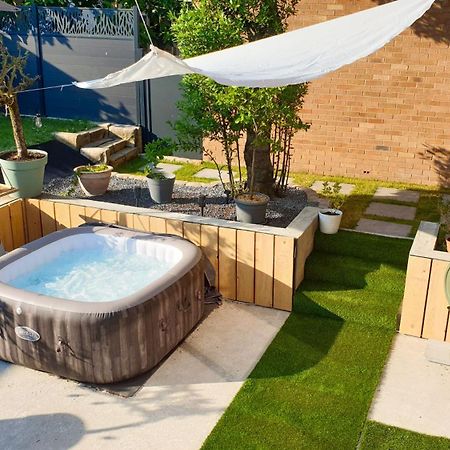 Gary Suite - Studio Cosy, Spa Et Jardin Privatif A 4 Min De Cambrai Awoingt Exterior photo