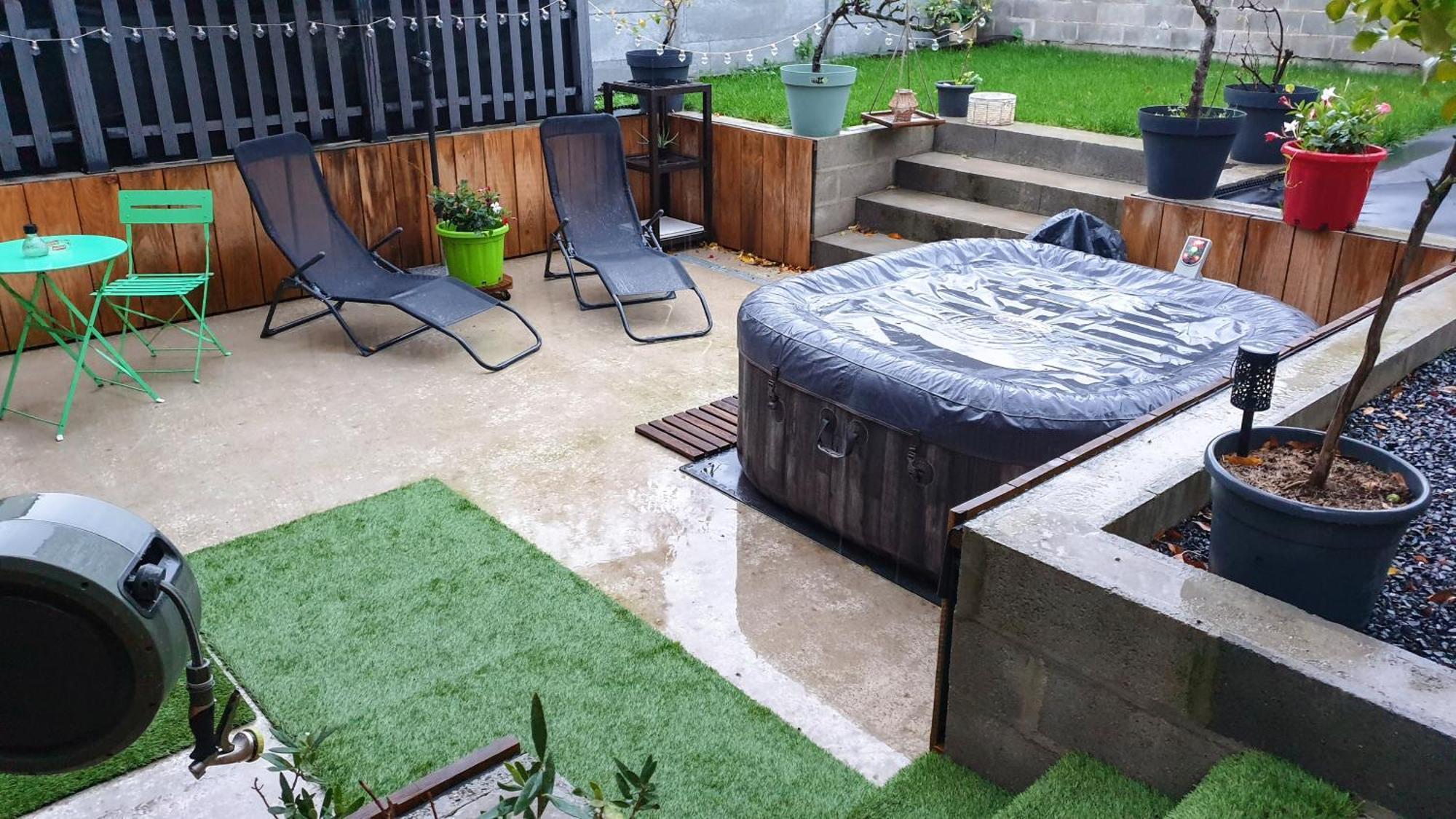 Gary Suite - Studio Cosy, Spa Et Jardin Privatif A 4 Min De Cambrai Awoingt Exterior photo