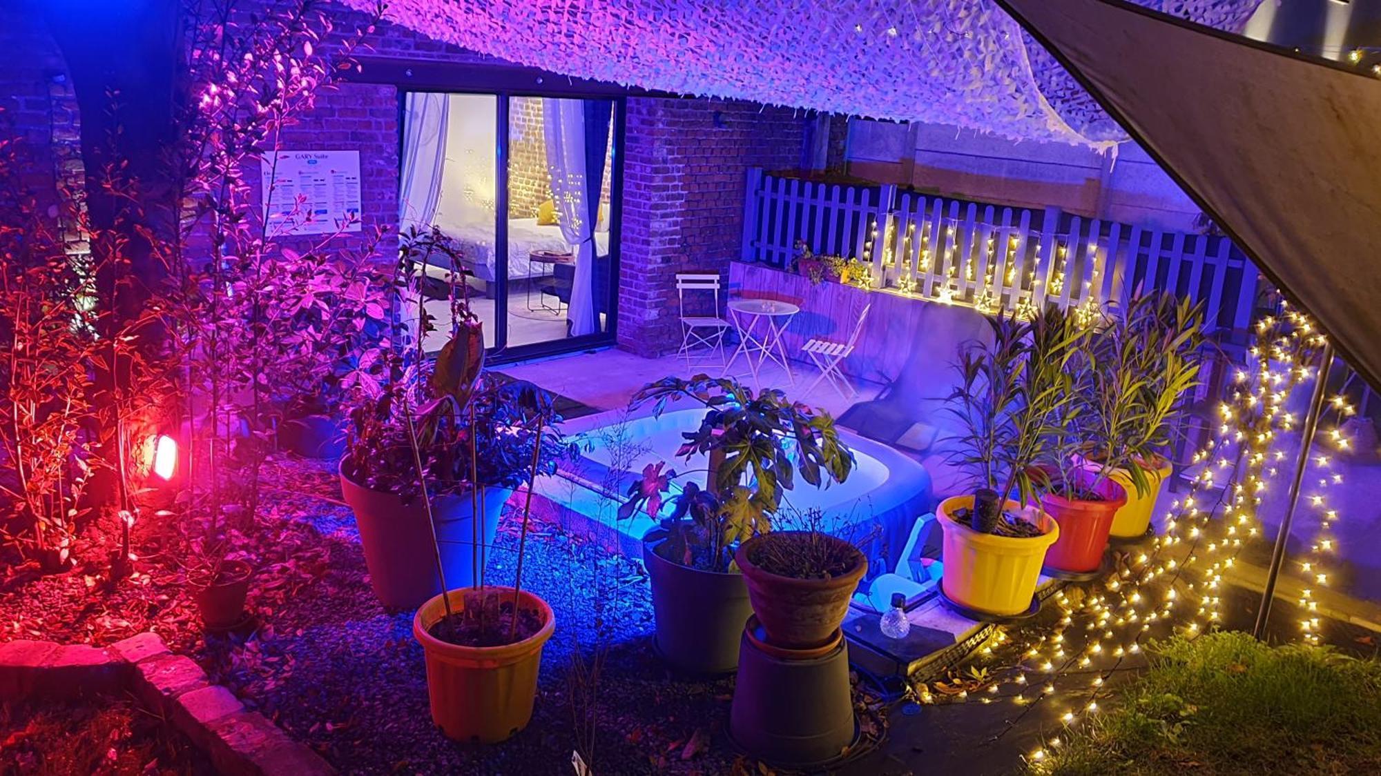 Gary Suite - Studio Cosy, Spa Et Jardin Privatif A 4 Min De Cambrai Awoingt Exterior photo